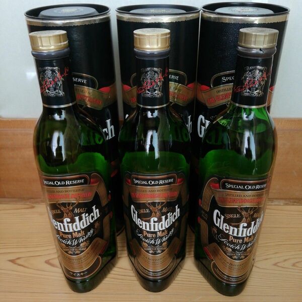 Glenfiddich グレンフィディック ピュアモルト 旧ボトル ３本セット