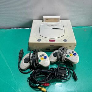 SEGA SEGASATURN HST-3220 セガサターン　簡易動作　CD再生OK 他は未確認　現状