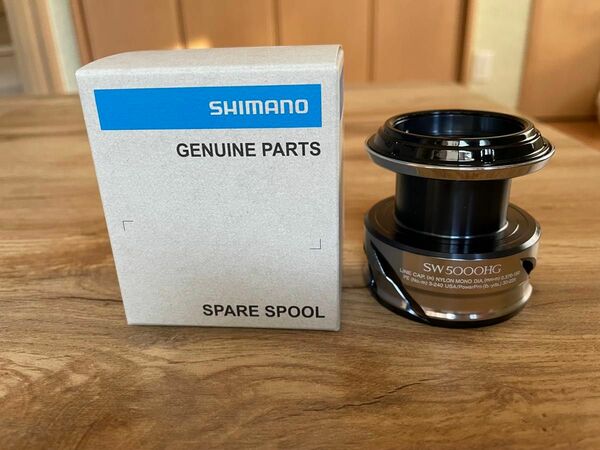 新品同様　シマノ 21ツインパワーSW 5000HG スプール SHIMANO