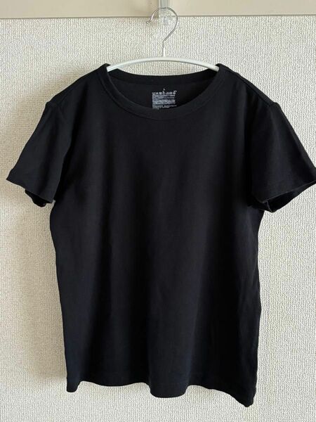 無印良品　MUJI 半袖Tシャツ 黒　ブラック　L