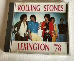 The Rolling Stones. Lexington'78.1CD プレス盤 ローリングストーンズ 1978年レキシントン テキサス ライブ 中古