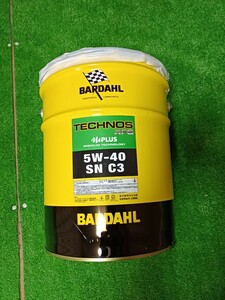 エンジンオイル　5W-40　BARDAHL TECHNOS XFS バーダル テクノス　正規品　20リットル