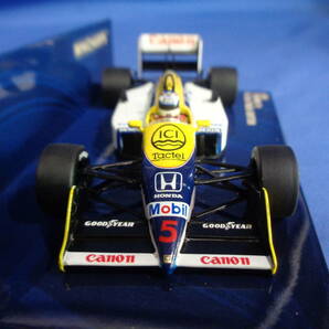 ■ミニチャンプス 1/43 ウイリアムズ ホンダ FW11B １９８７の画像3