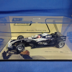 '■ミニチャンプス 1/43 ウイリアムズ ２００８ 中嶋一貴 の画像1