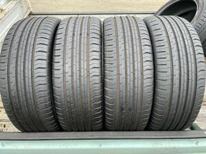 イボ有り！美品！コンチネンタル Conti Eco Contact 5 215/55R17 4本 2023年 31週