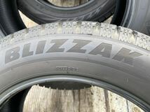 バリ山！美品！B.S BLIZZAK VRX2 225/55R18 4本 2018年 33週_画像8