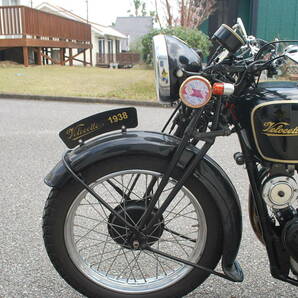 velocette MSS ５００ｃｃ 1938年 ガーターフォーク クラッシックバイク ビンテージバイク の画像3