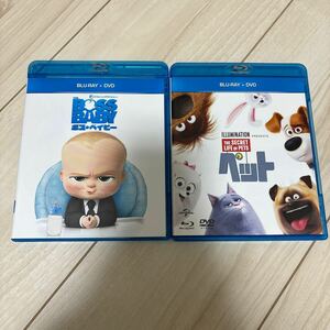 ペットDVD Blu-ray ボスベイビーDVD Blu-rayセット