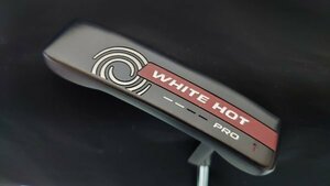 【PU0087】ゴルフ中古 オデッセイ WHITE HOT PRO 2.0 BLACK(ホワイトホットプロ2.0 ブラック) #1 スチール 33インチ ※点サビ浮き有り