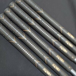 【IR0229】ゴルフ中古 ホンマ NEW-LB280 CAVITY BACK アイアン 6本セット 6〜11 FEATHER WEIGHT CARBON ★★ 硬R-1の画像9