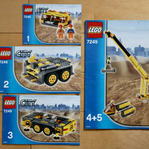 LEGO CITYシリーズ 7249 レゴ XXL移動式クレーン 組立済み・中古品の画像6