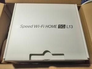 新品未使用　SIMフリー WIMAXL13 Speed Wi-Fi HOME 5G ZTE ZTR02SWU ZTE