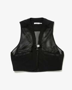 nonnative JOGGER VEST POLY MESH WITH FIDLOCK BUCKLE/BLACK/0 ノンネイティブ