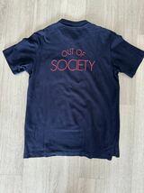 アンダーカバー ポロシャツ 手刷りプリント OUT OF SOCIETY oneoff undercover 新品 _画像1