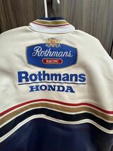 未使用 ロスマンズ Rothmans ホンダ honda レーシング ロゴ ジャケット XXLサイズ_画像4