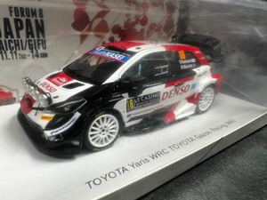 FS41 spark スパーク 1/43　限定 Rally Japan 特注 トヨタ ヤリス WRC #18 2021 勝田貴元 GAZOO RACING WRT 1/43 FS41 TOYOTA Yaris WRC