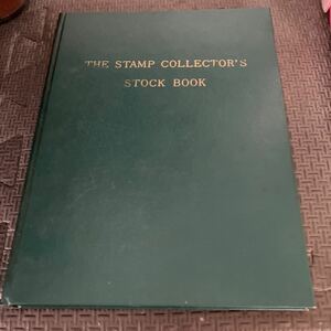 ★中古THE STAMP COLLECTOR'S STOCK BOOK NOBLE STOCK BOOK NO.7 コレクション アルバム ストックブック 20.5×15.5cm 12ページ　切手印紙