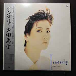 戸田恵子 / Tenderly テンダリィ [King Records K28A-643] 和モノ 帯付 ポスター付