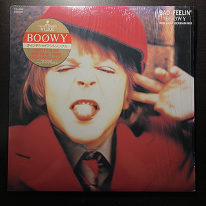 BOOWY / Bad Feelin' [Eastworld T12-1085] peace mono 12 -inch shrink attaching Bowy