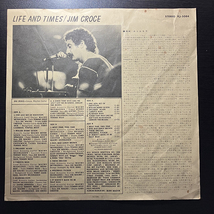 Jim Croce ジム・クロウチ / Life And Times [Vertigo RJ-5084] 国内盤 日本盤 帯付 _画像3