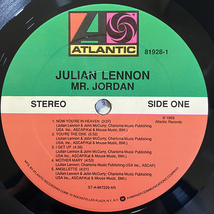 Julian Lennon / Mr. Jordan [Atlantic 81928-1] US盤_画像5