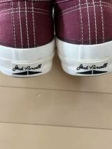 CONVERSE ADDICT JACKPURCELL マルーン US10.5 29cm コンバース アディクト ジャックパーセル 美品_画像4