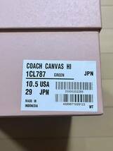 CONVERSE ADDICT COACH US10.5 29cm グリーン コンバース アディクト チャックテイラー オールスター _画像6