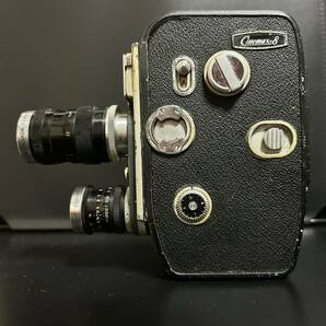 Cinemax-8 8 TD シネマックス 瓜生精機 8mm フィルム映写機カメラ +13㎜と38㎜ニッコールレンズ ジャンクの画像3