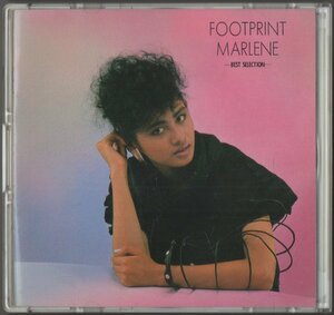 マリーン MARLENE / フットプリント FOOTPRINT～BEST SELECTION～ / 1984.11.21 / ベストアルバム / スリムケース仕様 / 30DH-162