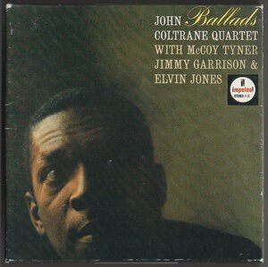 ★ジョン・コルトレーン JOHN COLTRANE QUARTET / バラード BALLADS / 1962年作品 / 紙ジャケット仕様 / 20bit K2 HQ CD / MVCZ-26