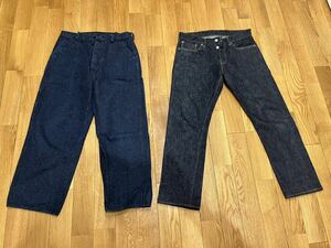 TCB jeans 50's Slim + seamens trousers サイズ30