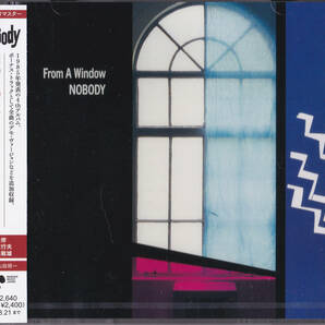 送料込即決【未開封 新品】 CD ■ NOBODY From A Window (+14)＜限定＞