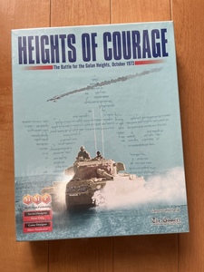 【Gamers】SCS HEIGHT OF COURAGE(ゴラン高原の戦い) 未開封 送料込 日本語ルール有り