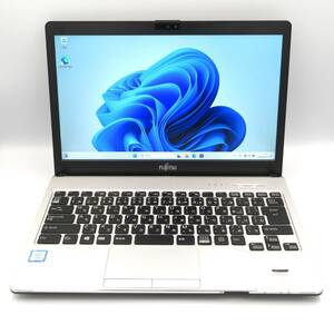 ノートパソコン在庫処分 富士通 LIFEBOOK S937/SX Core i5-7300U メモリ8GB m.2 SSD256GB 認証済みOffice2021入り①