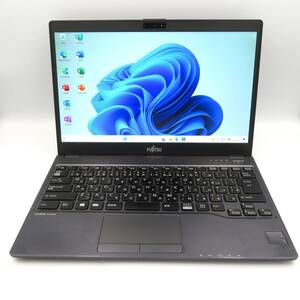 ノートパソコン在庫処分 富士通 LIFEBOOK U938/S Core i5-7300U メモリ8GB m.2 SSD256GB 認証済みOffice2021入り