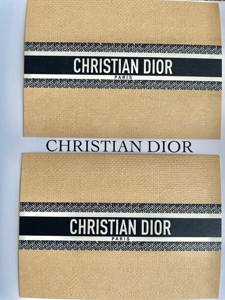 Dior ディオール　ムエット　試香紙　サンプル　50枚　香水　メッセージカード　表参道Diorポップアップストアー　限定