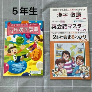 進研ゼミ　チャレンジ　5年生　漢字辞典　教材　勉強　