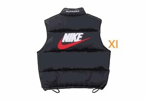 Supreme x Nike Denim Puffer Vest 