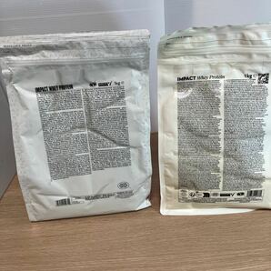 新品 送料込み MYPROTEIN 2袋セット IMPACT WHEY PROTEIN 1kg × 2袋 合計2kg インパクト ホエイ マイプロテイン 健康 筋トレの画像7