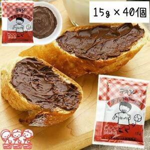 tekisi- tilt chocolate chocolate cream spread . meal jam bread 15g×40 piece 
