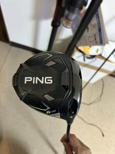 PING ピン ドライバー G430 LST 9° Diamana D-limited 6S おまけ純正 PING TOUR BLACK 65S ヘッドカバー付 