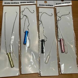 アロマペンダント　アロマ　ネックレス　アクセサリー　スポイド付き【1つ】デザイン②☆新品　未使用　送料無料☆