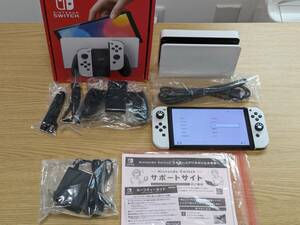 【送料無料】Nintendo Switch 有機ELモデル ニンテンドースイッチ【25年2月まで保証あり】