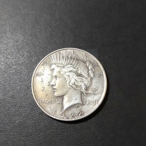 アメリカ ピース1ドル銀貨(1922)の画像2