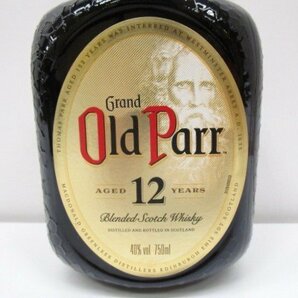 [即日発送] ★未開栓★ Grand Old Parr 12 / PRUNIER NAPOLEON 計2本まとめ売り スコッチウイスキー コニャック 750ml 40% 361-414の画像4