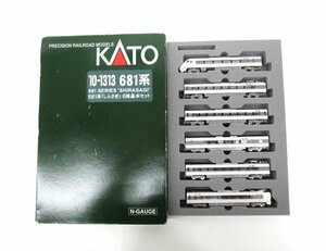 [即日発送]★美品★KATO カトー Nゲージ 10-1313 681系「しらさぎ」6両基本セット 鉄道模型 動作未確認 331