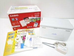 [即日発送]☆ジャンク☆CASIO カシオ プリン写ル PCP-1300 写真プリンター はがき 年賀状 2L判対応 宛名/文面印刷 ホワイト 現状品 351