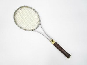 [即日発送] Wilson　ウィルソン　T2000　硬式テニス　スチール製ラケット　LIGHT 4 1/2　ヴィンテージ　シルバー　現状品　331