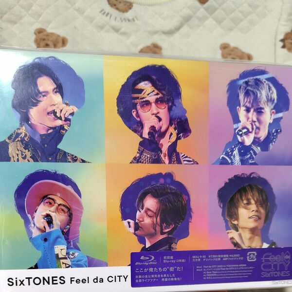 正規品 SixTONES Feel da CITY (初回盤) Blu-ray ブルーレイ