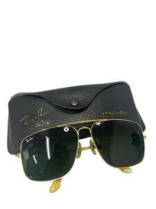 Красивые товары Vintage B &amp; L Rayban Explorer USA 62 мм исследователя Gold Metal Metal G15 Мужской исследователь Американа сделан в Соединенных Штатах